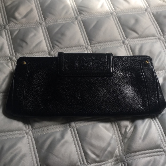 Cole Haan black with bronze hardware clutch purse. - Picture 5 of 6